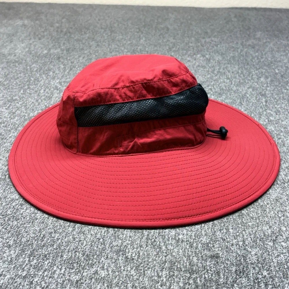 Chick Fil A Bucket Hat Team‎ Member Red Sun Boonie One Size OOBE Beach Shade Cap
